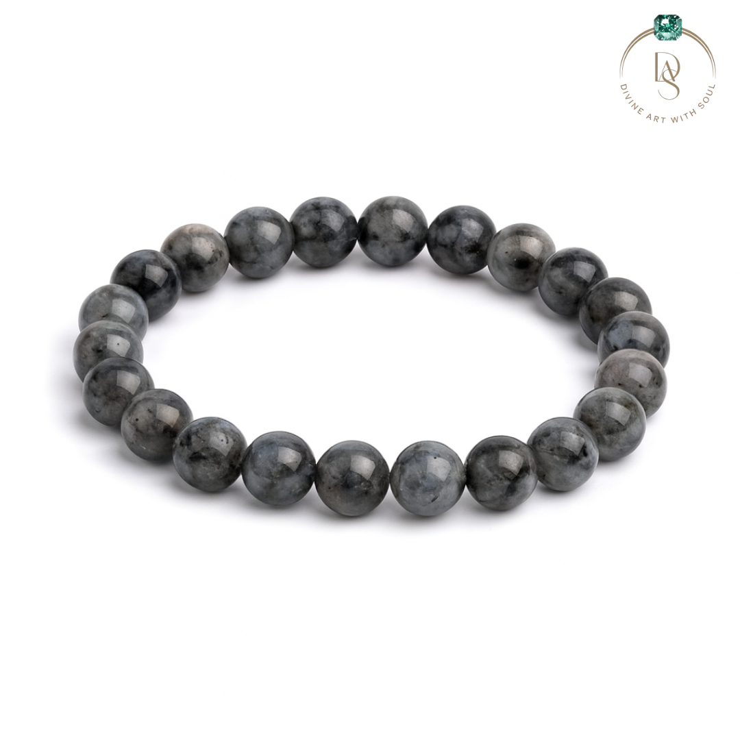 Natural Larvikite Bracelet