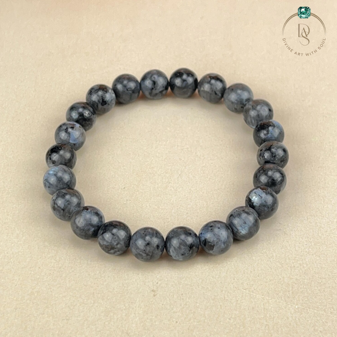 Natural Larvikite Bracelet