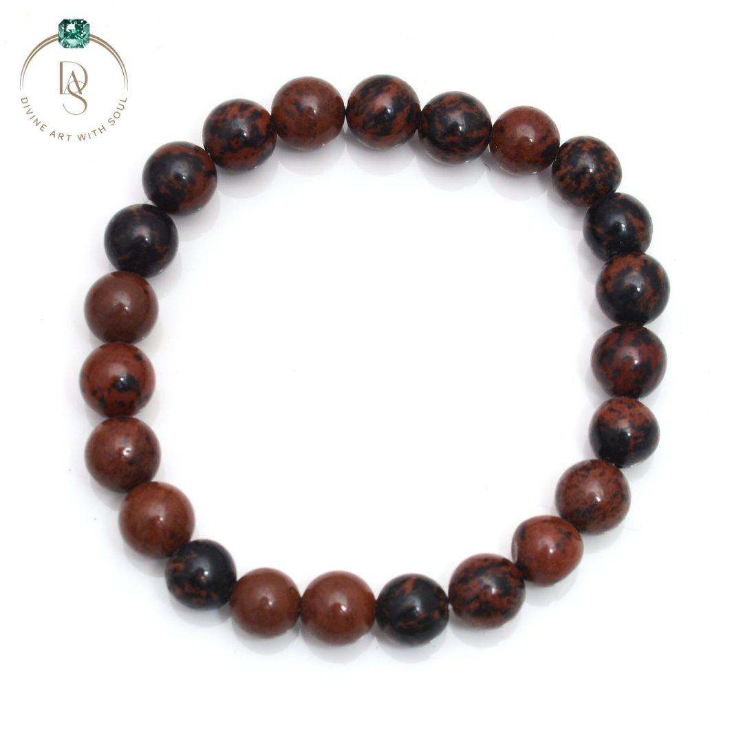 Natural Mahogany Jasper Bracelet