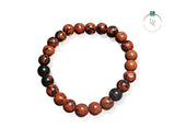 Natural Mahogany Jasper Bracelet