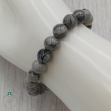 Natural Map Stone Bracelet