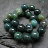 Natural Moss Agate Bracelet