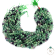 Natural Multi Fluorite Round Beads String