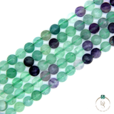 Natural Multi Fluorite Round Beads String