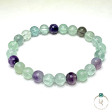 Natural Multi Fluorite Bracelet