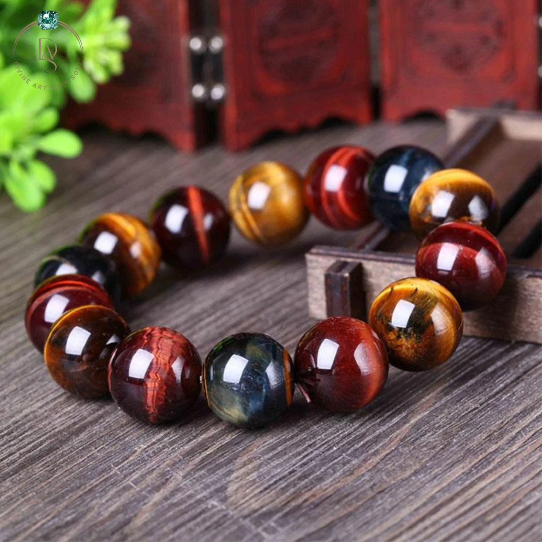 Natural Multi Tiger Eye Bracelet