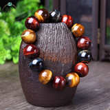 Natural Multi Tiger Eye Bracelet