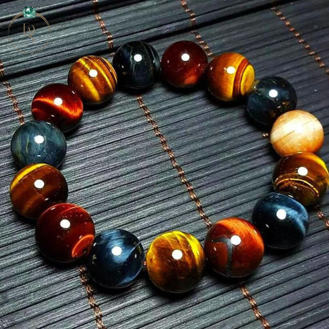 Natural Multi Tiger Eye Bracelet