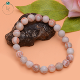 Natural Red Picasso Jasper Bracelet