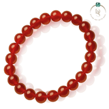 Natural Red Onyx Bracelet