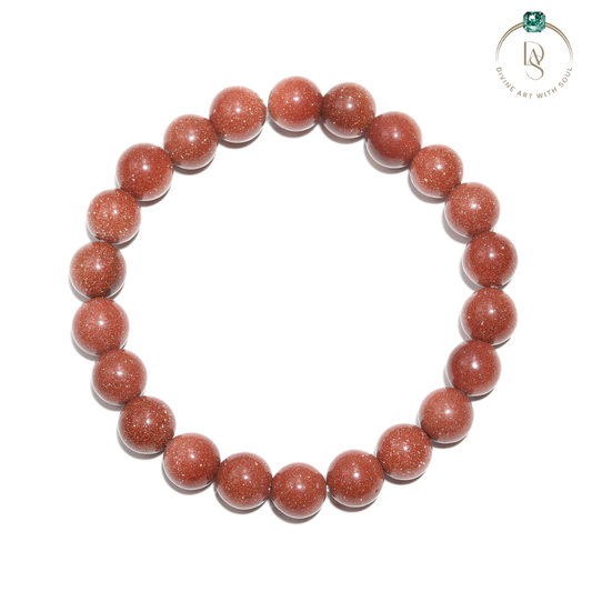 Natural Red Sunstone Bracelet