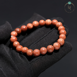 Natural Red Sunstone Bracelet