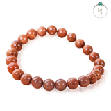 Natural Red Sunstone Bracelet