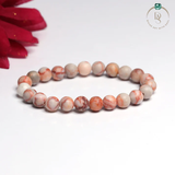 Natural Red Picasso Jasper Bracelet