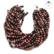 Natural Rhodonite Round Beads String