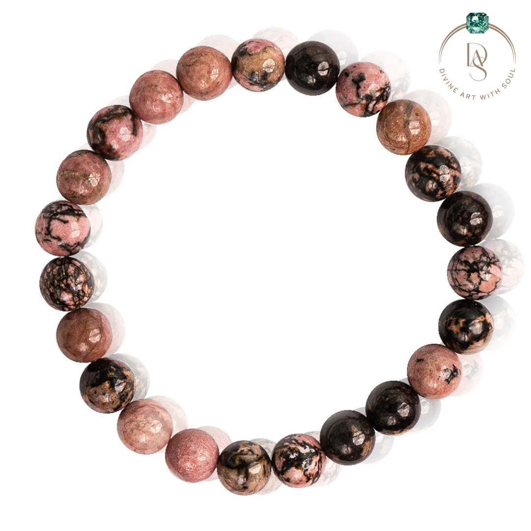 Natural Rhodonite Bracelet