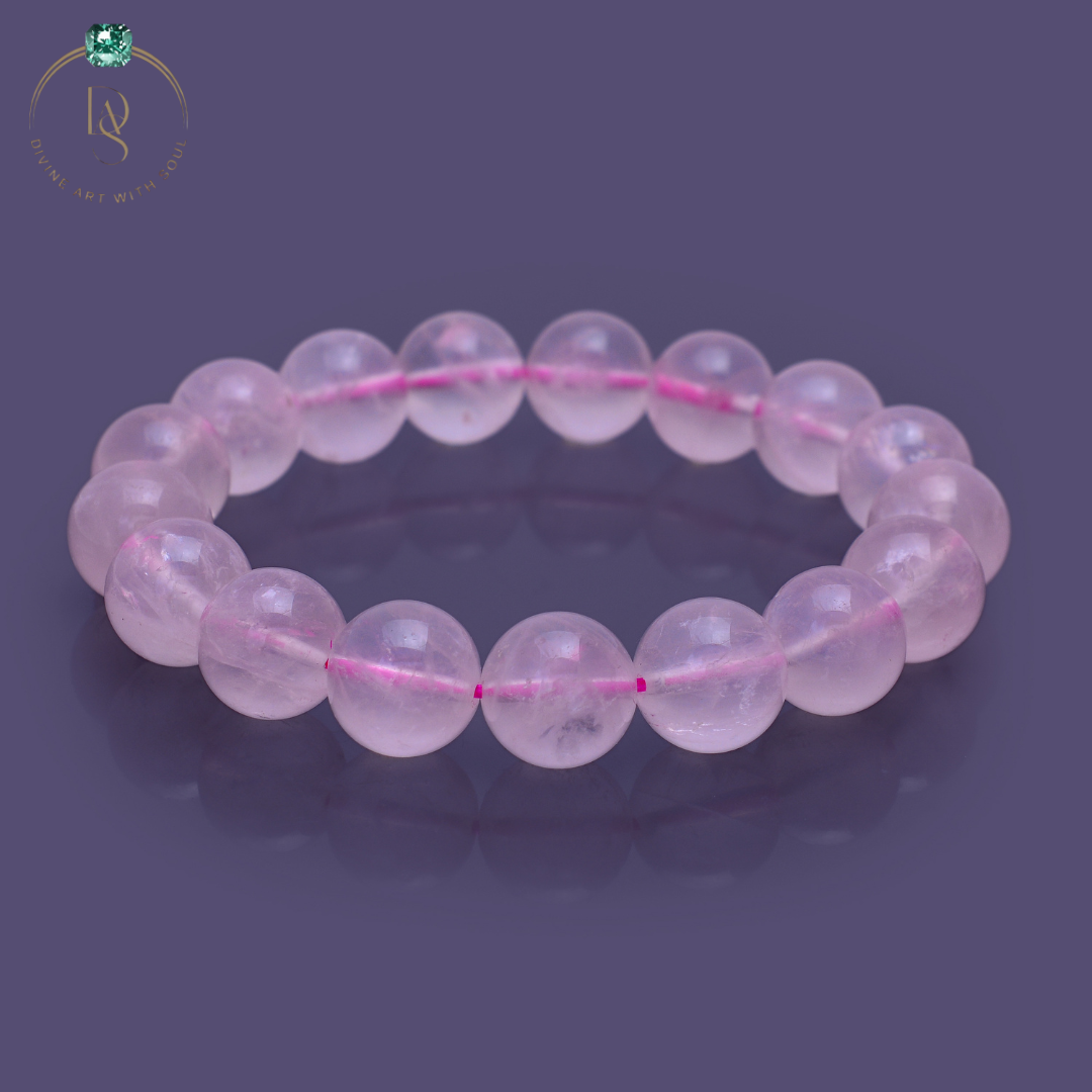 Natural Rose Quartz Bracelet