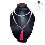 Natural Rose Quartz Mala