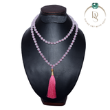 Natural Rose Quartz Mala