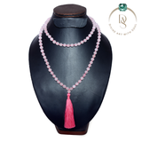 Natural Rose Quartz Mala