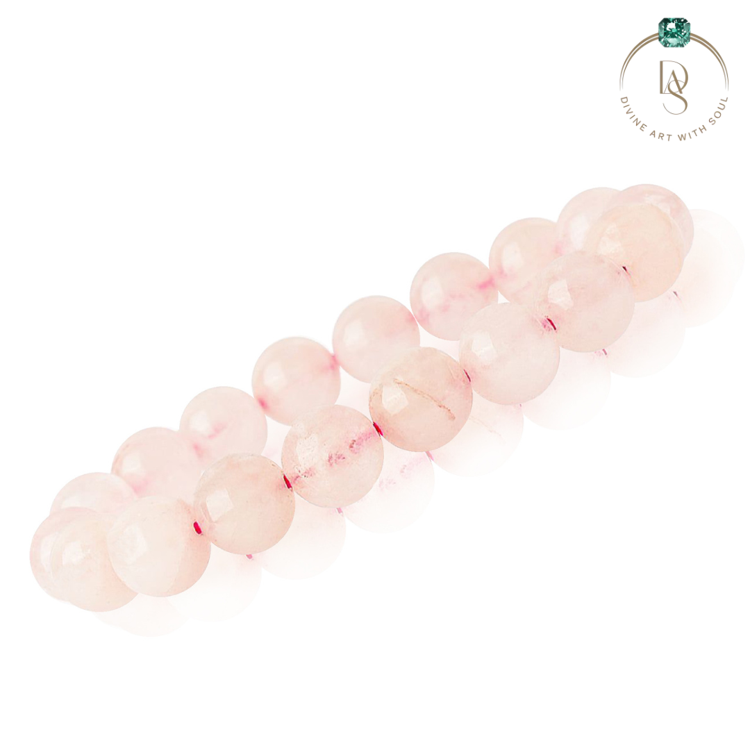 Natural Rose Quartz Bracelet