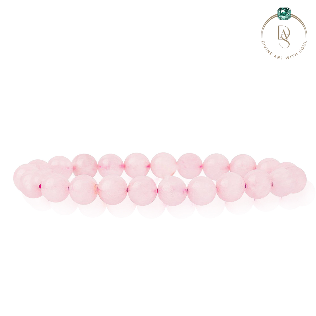 Natural Rose Quartz Bracelet