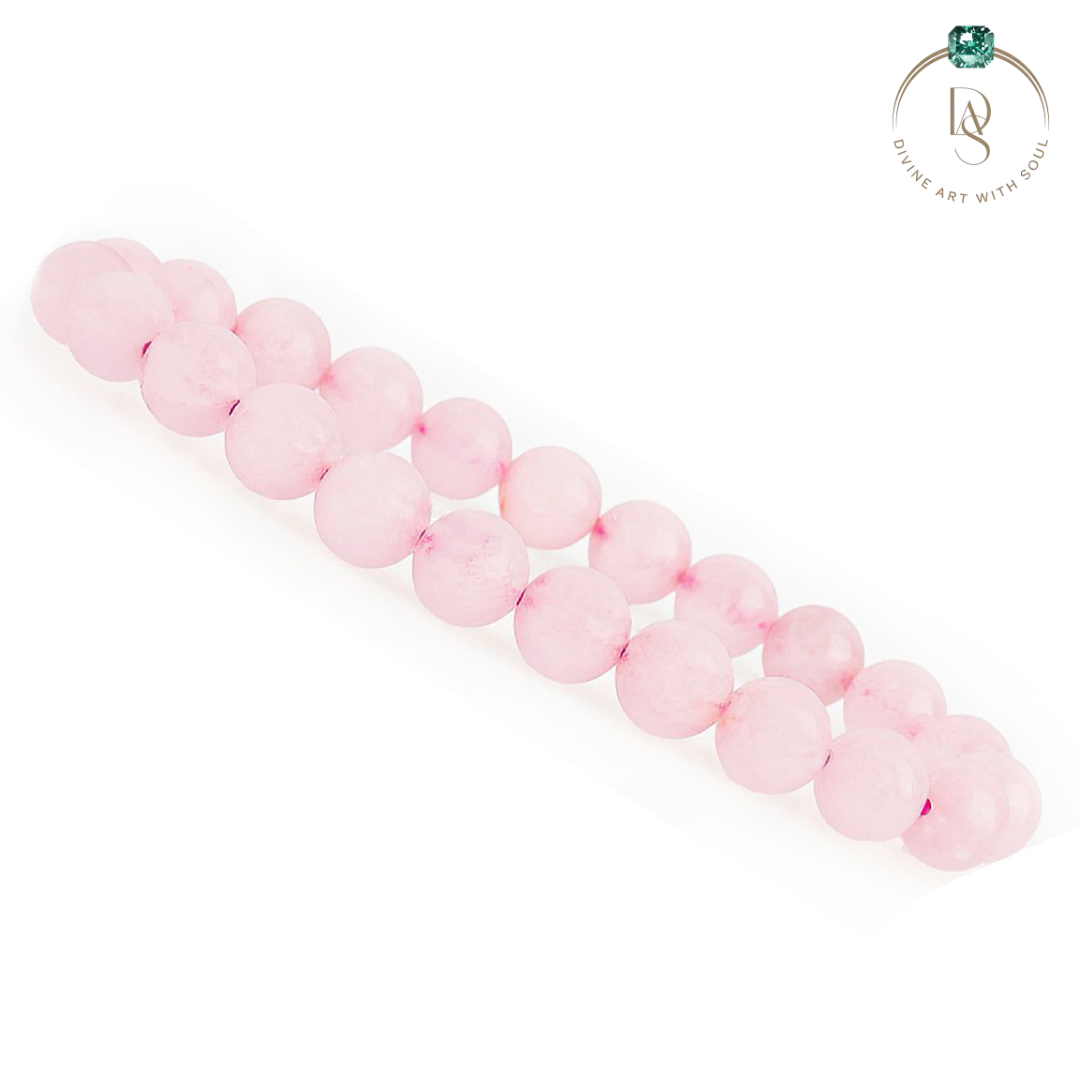 Natural Rose Quartz Bracelet