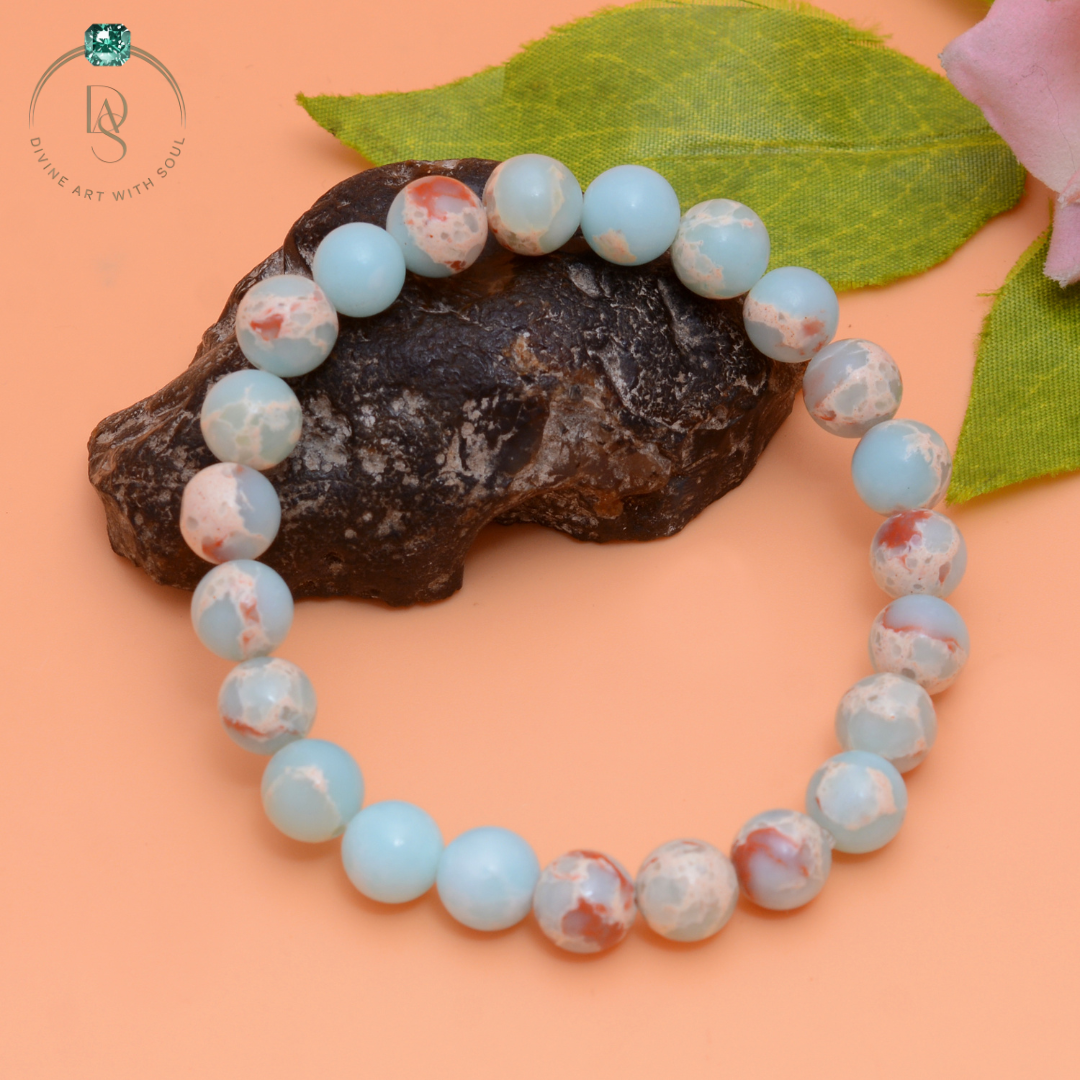 Natural Sediment Imperial Jasper Bracelet