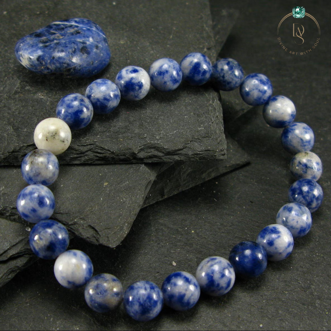 Natural Sodalite Light Bracelet