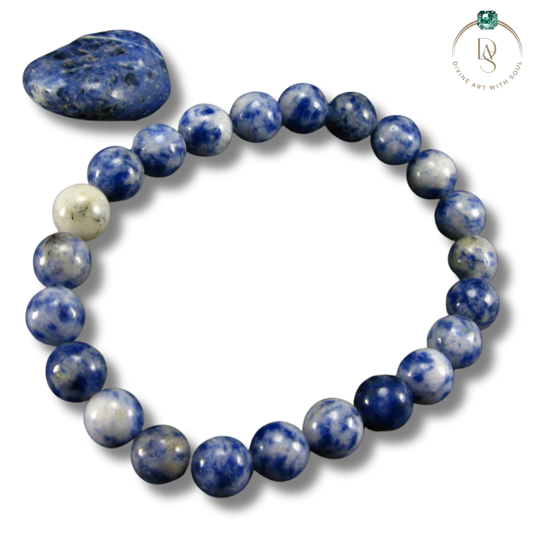 Natural Sodalite Light Bracelet