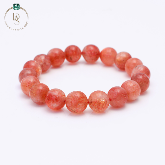 Natural Sunstone Bracelet