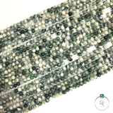 Natural Tree Agate Round Beads String