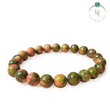 Natural Unakite Bracelet
