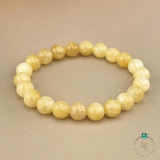 Natural Yellow Calcite Bracelet