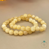 Natural Yellow Calcite Bracelet