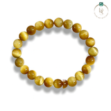 Natural Yellow Cat's Eye Bracelet