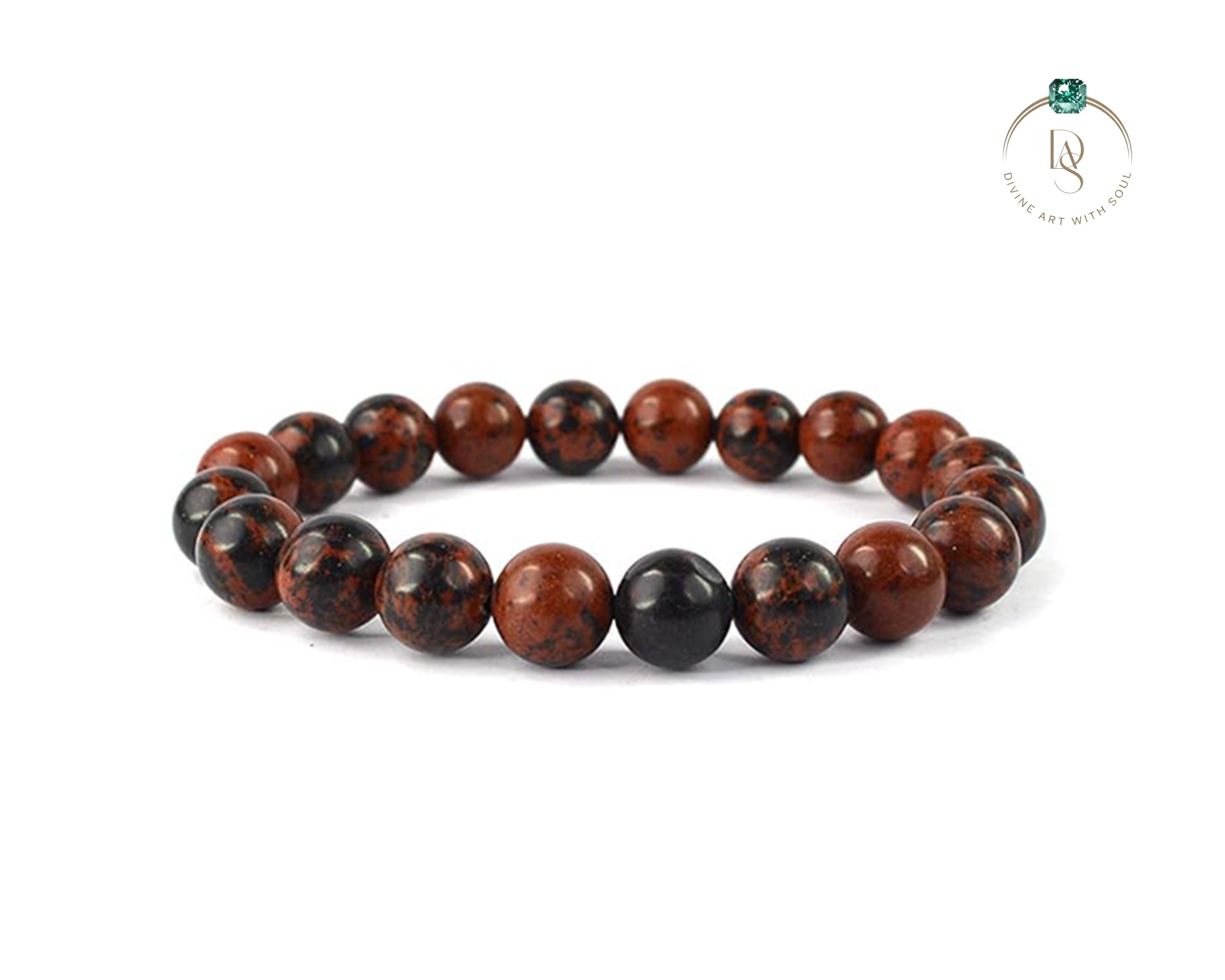 Natural Mahogany Jasper Bracelet