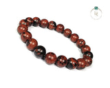 Natural Mahogany Jasper Bracelet